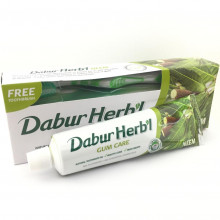 Зубная паста Dabur Herb'l Neem 150 г + зубная щётка Зубная паста Dabur Herb'l Neem 150 г + зубная щётка